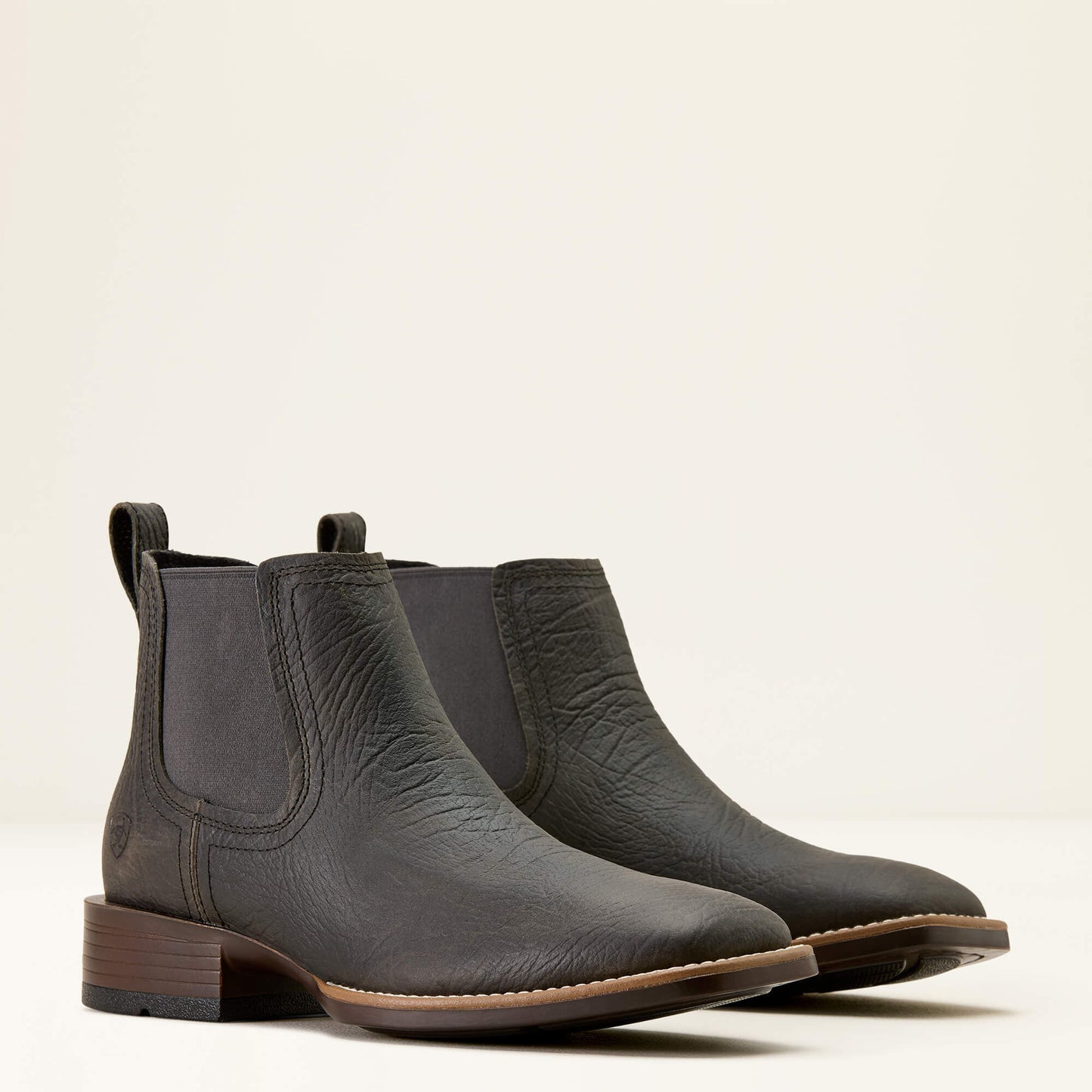 Ariat Booker Chelsea Wide Square Toe Western Boot Discount