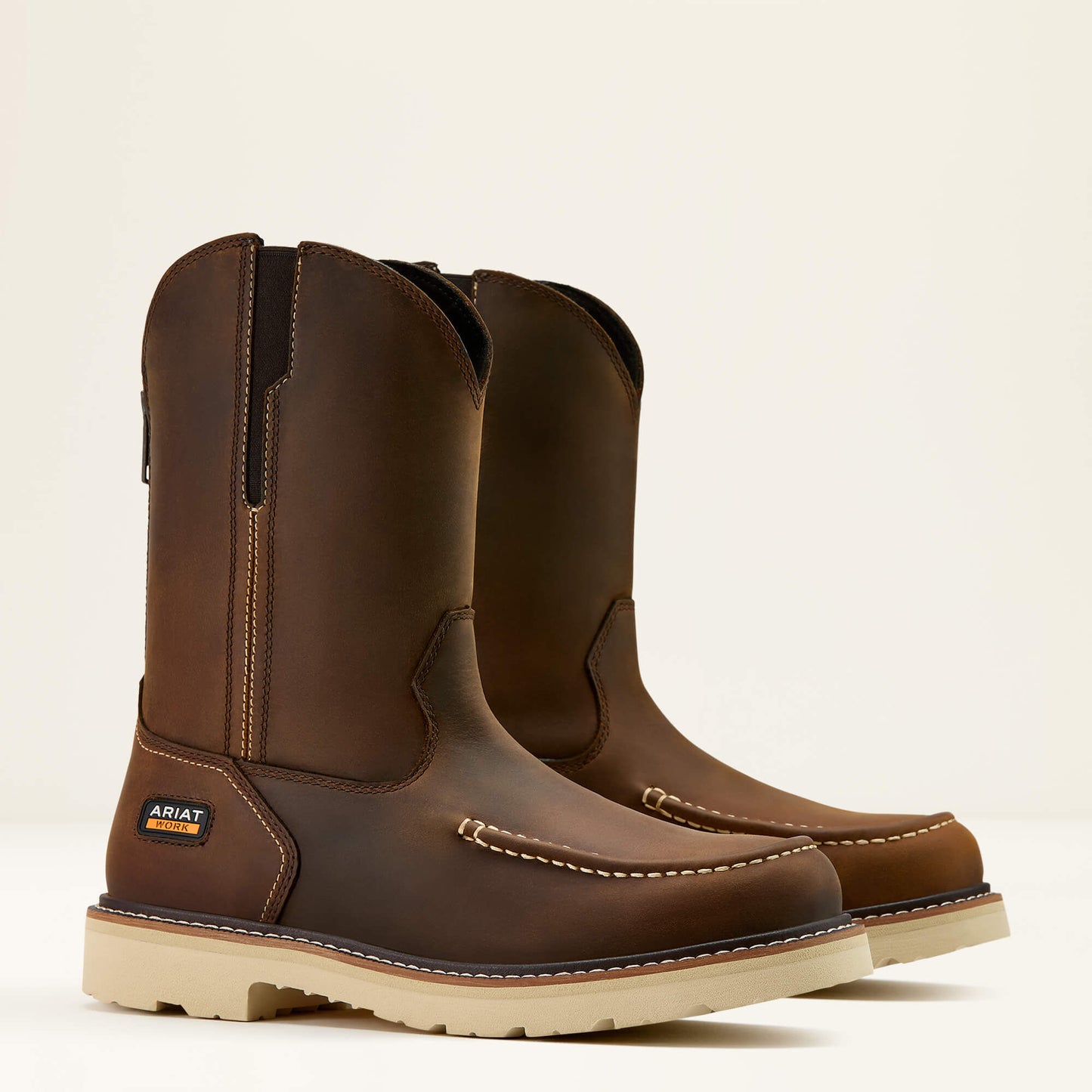 Ariat Rebar Lift Pull On Moc Toe Work Boot Outlet