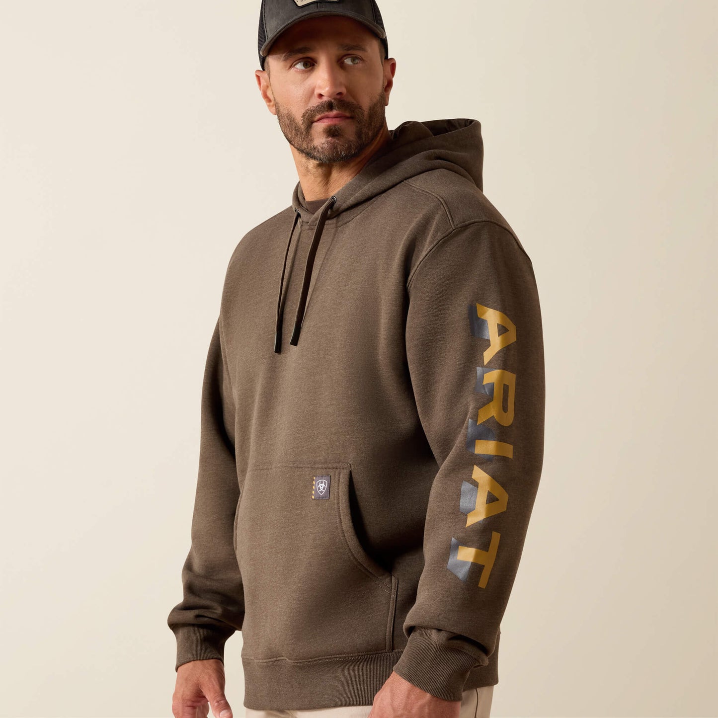 Ariat Rebar Lightweight Logo Hoodie Outlet