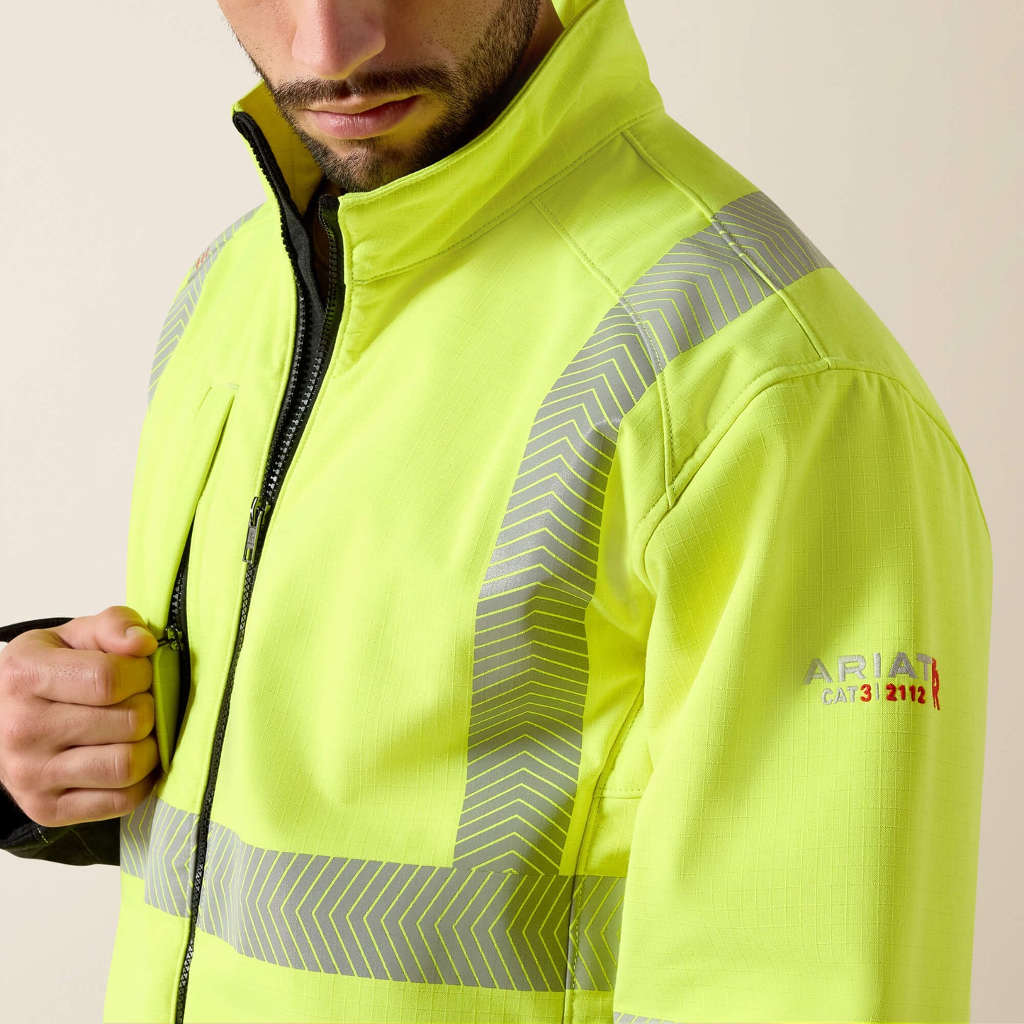 Ariat FR Vernon Hi-Vis Softshell Jacket Discount