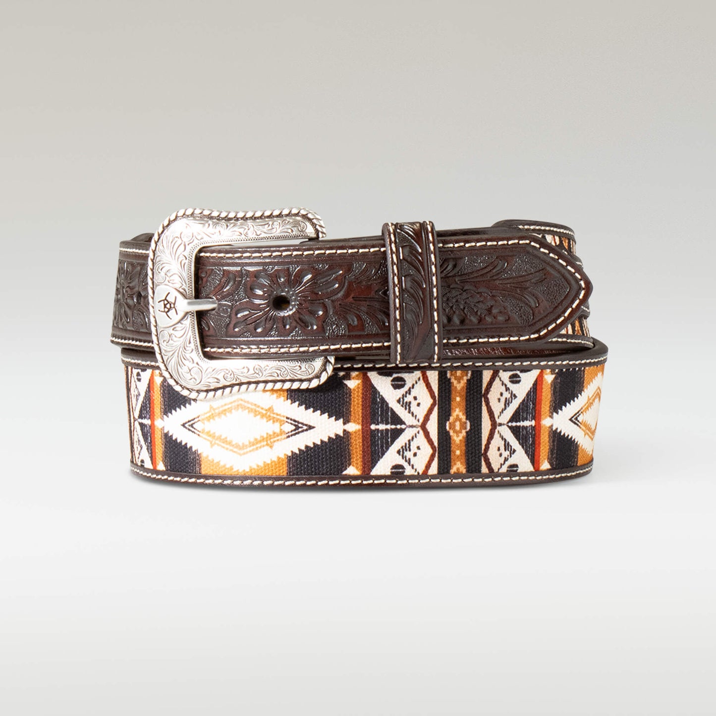 Ariat Floral Inlay Belt Discount
