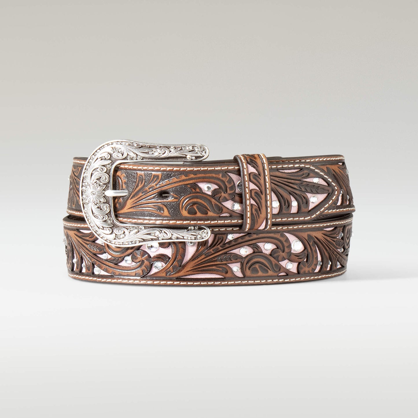 Ariat Filigree Crystal Belt On Sale