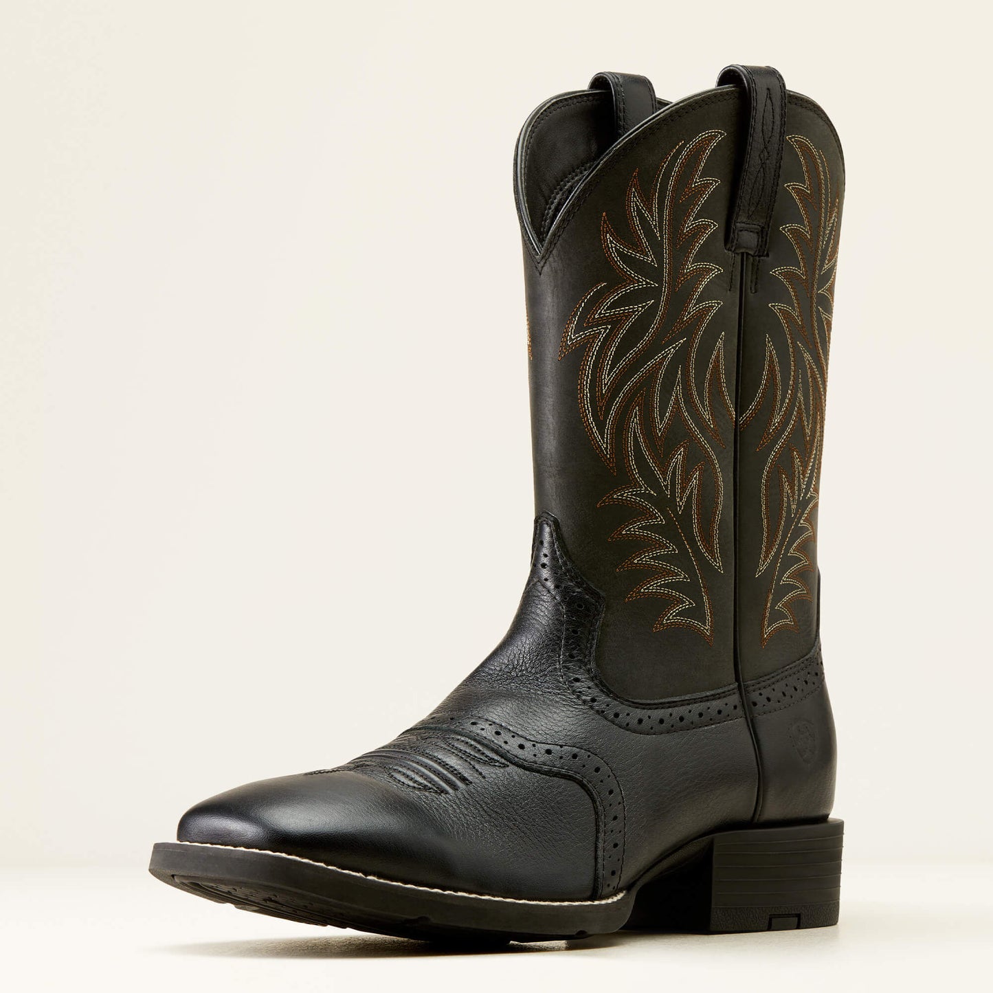 Ariat Sport Western Wide Square Toe Cowboy Boot For Sale