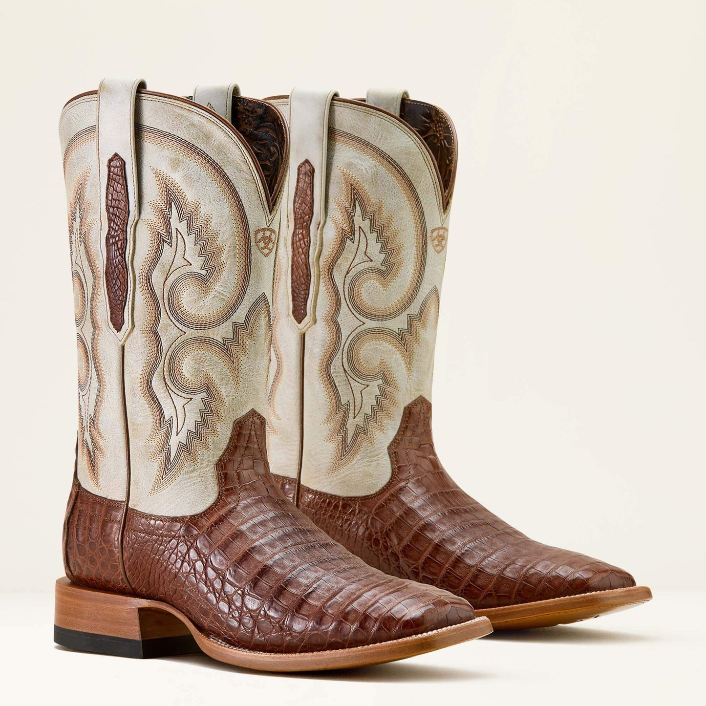 Ariat Classic Callen Wide Square Toe Western Boot Discount