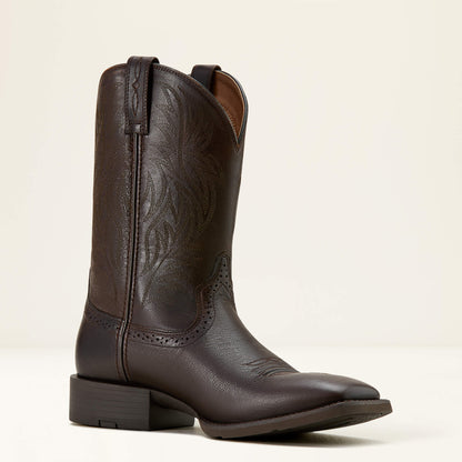 Ariat Sport Western Wide Square Toe Cowboy Boot For Sale