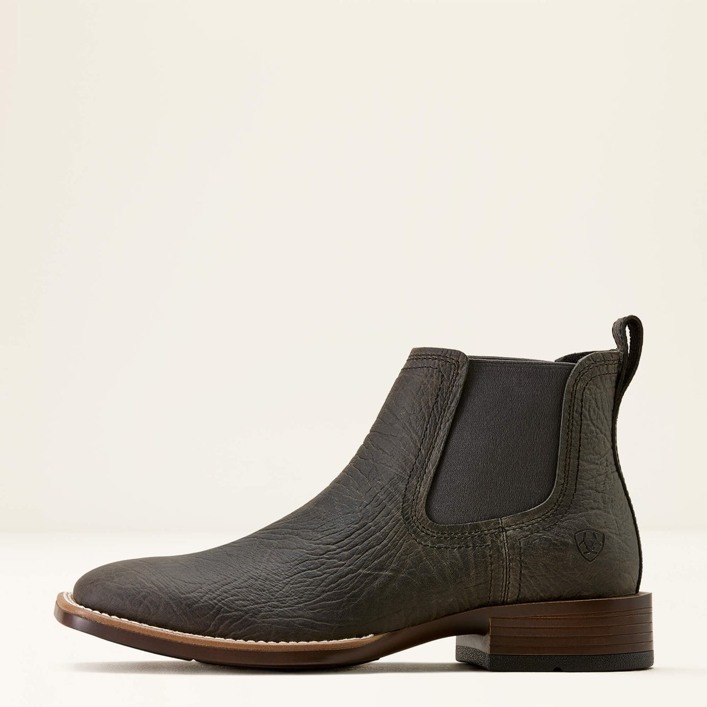 Ariat Booker Chelsea Wide Square Toe Western Boot Discount