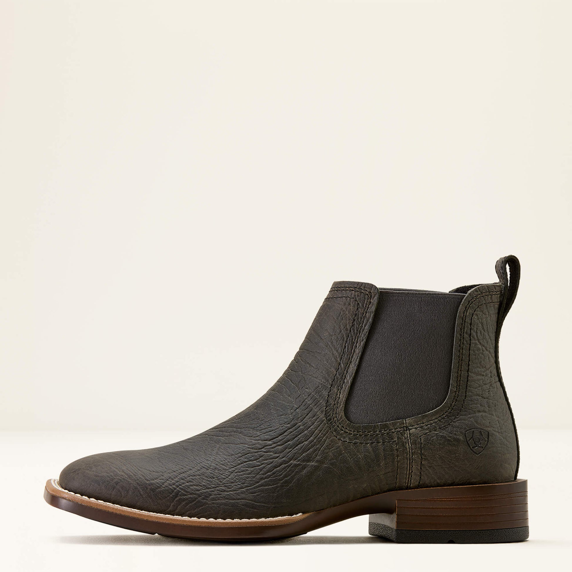 Ariat Booker Chelsea Wide Square Toe Western Boot Discount