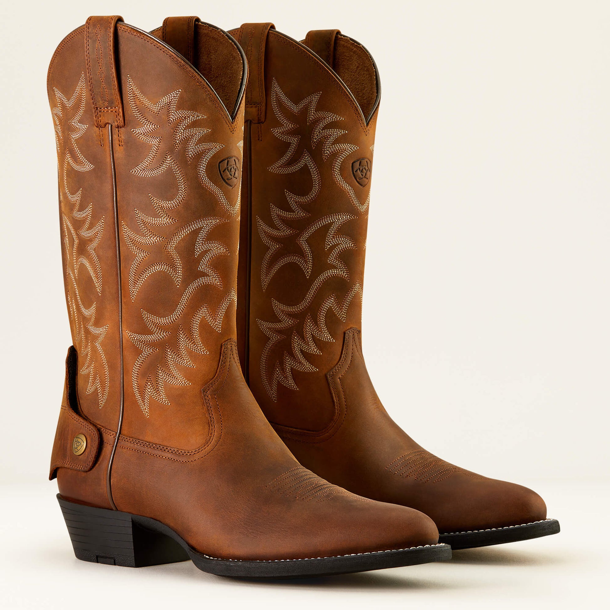 Ariat Heritage R Toe EZ Zip Western Boot Sale