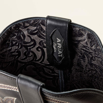Ariat Classic Callen Wide Square Toe Western Boot On Sale