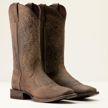 Ariat Sting Wide Square Toe Cowboy Boot For Sale