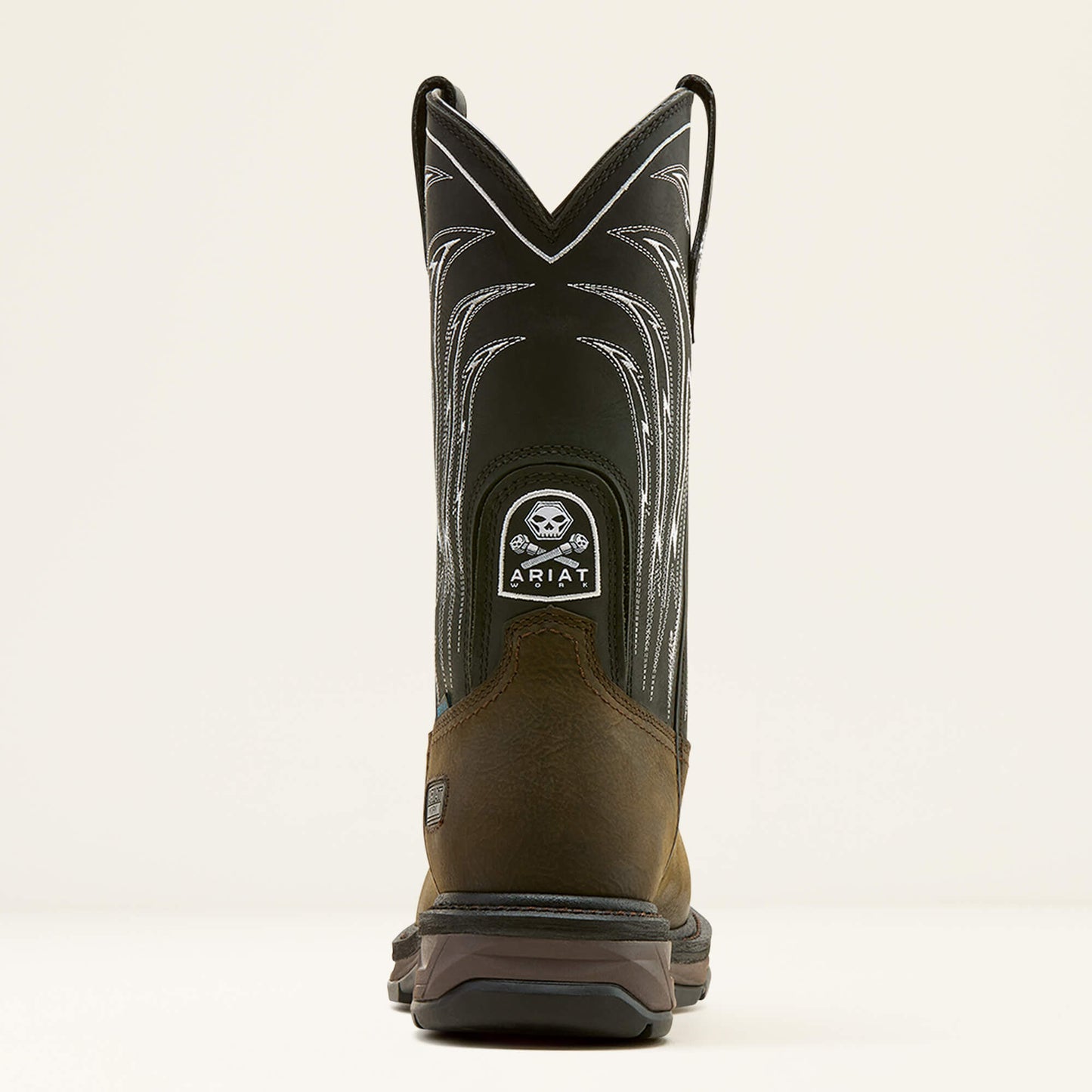 Ariat WorkHog XT Bolt Skull Waterproof Wide Square Toe Carbon Toe Work Boot Outlet