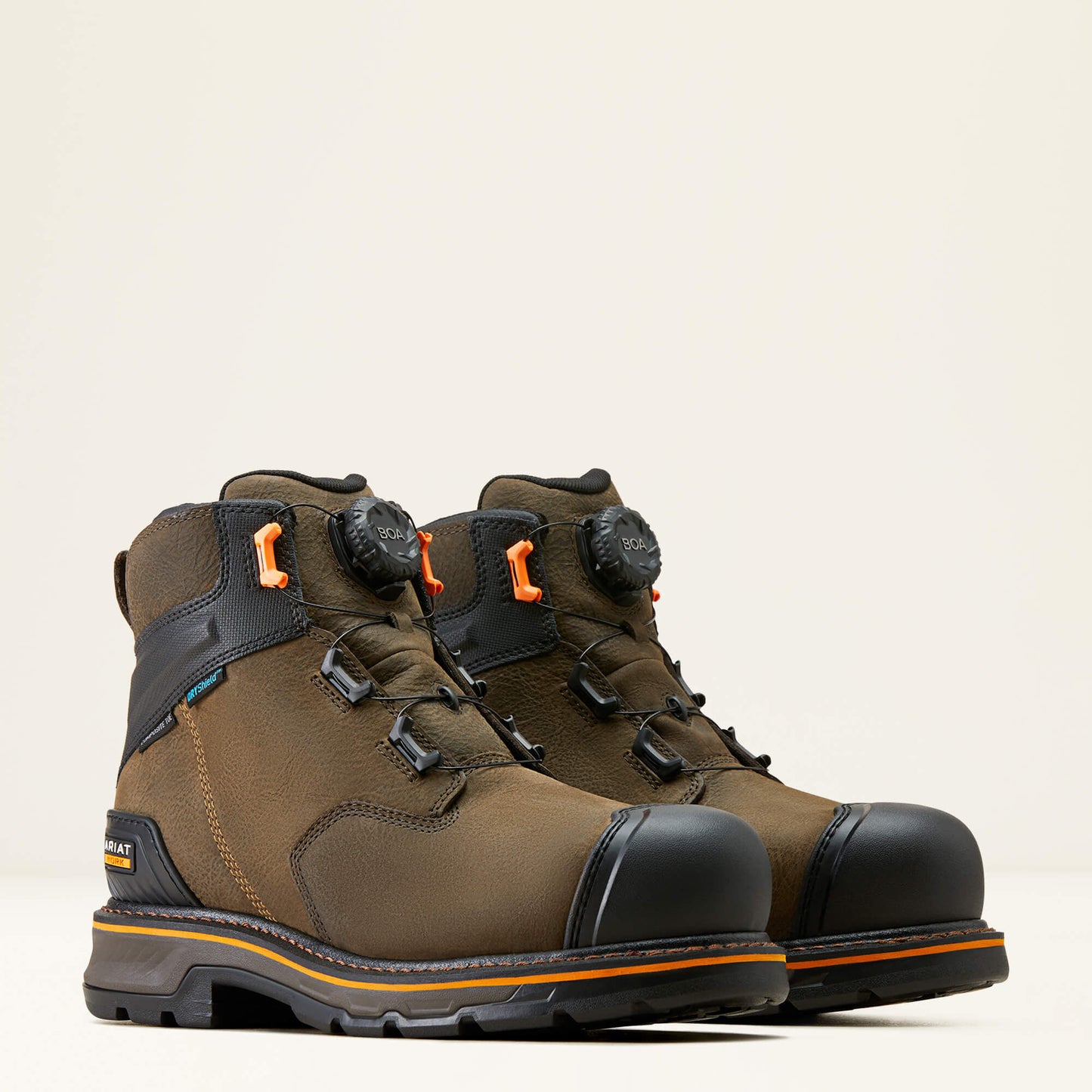 Ariat Stump Jumper 6" BOA Waterproof Composite Toe Work Boot Outlet