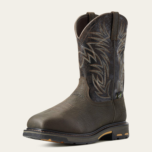 Ariat WorkHog Wide Square Toe MetGuard Waterproof Composite Toe Work Boot For Sale