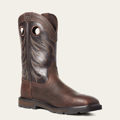 Ariat Groundwork Wide Square Toe Steel Toe Work Boot Sale