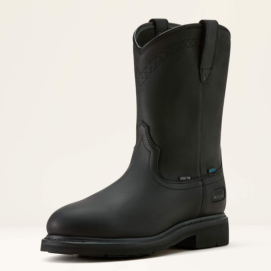 Ariat Sierra Waterproof Roper Toe Steel Toe Work Boot Sale