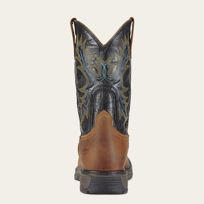 Ariat WorkHog Wide Square Toe Waterproof Steel Toe Work Boot Discount