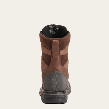 Ariat OverDrive 8" Wide Square Toe Waterproof Composite Toe Work Boot For Sale