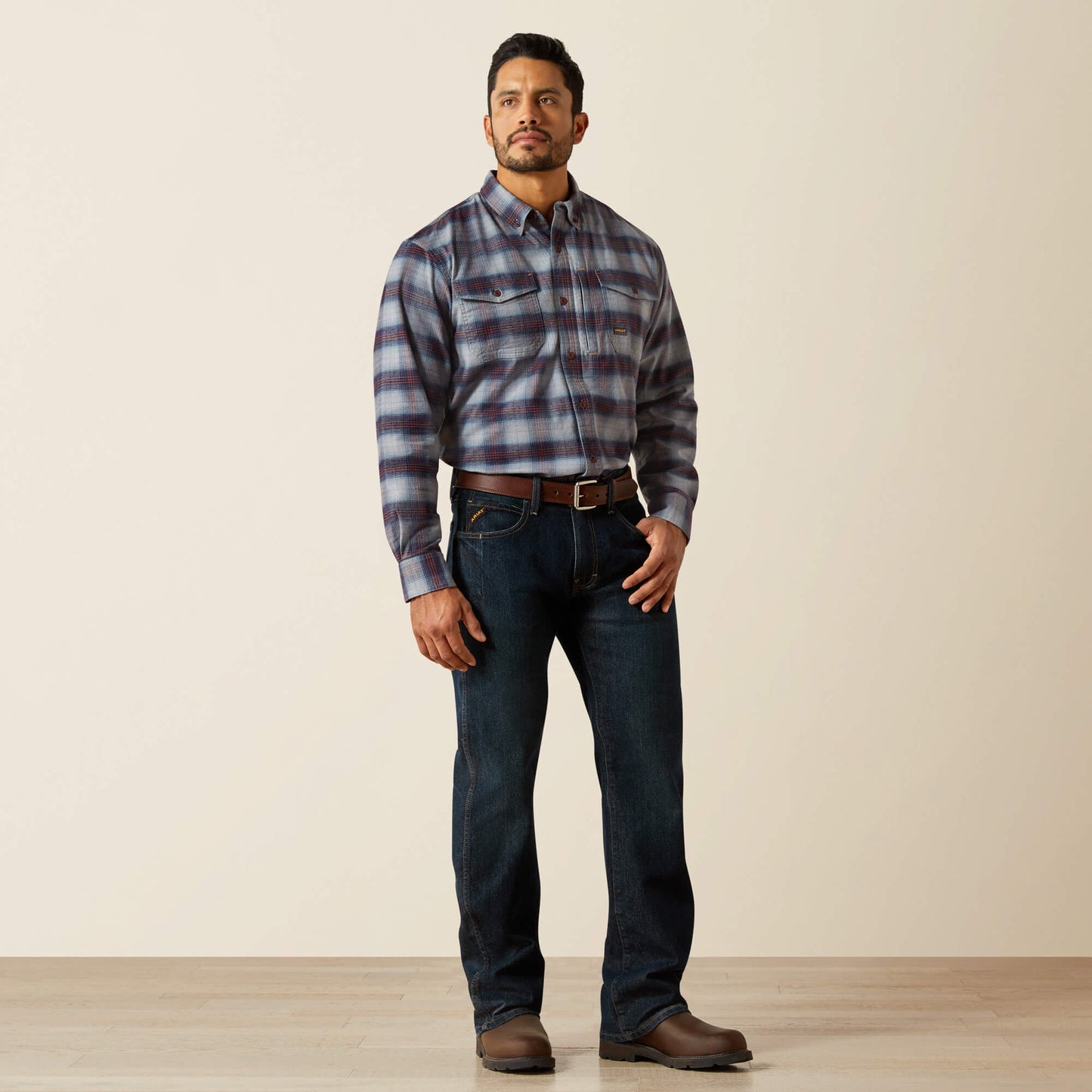 Ariat Men's Slim Fit Work Pants - Rebar Denim On Sale