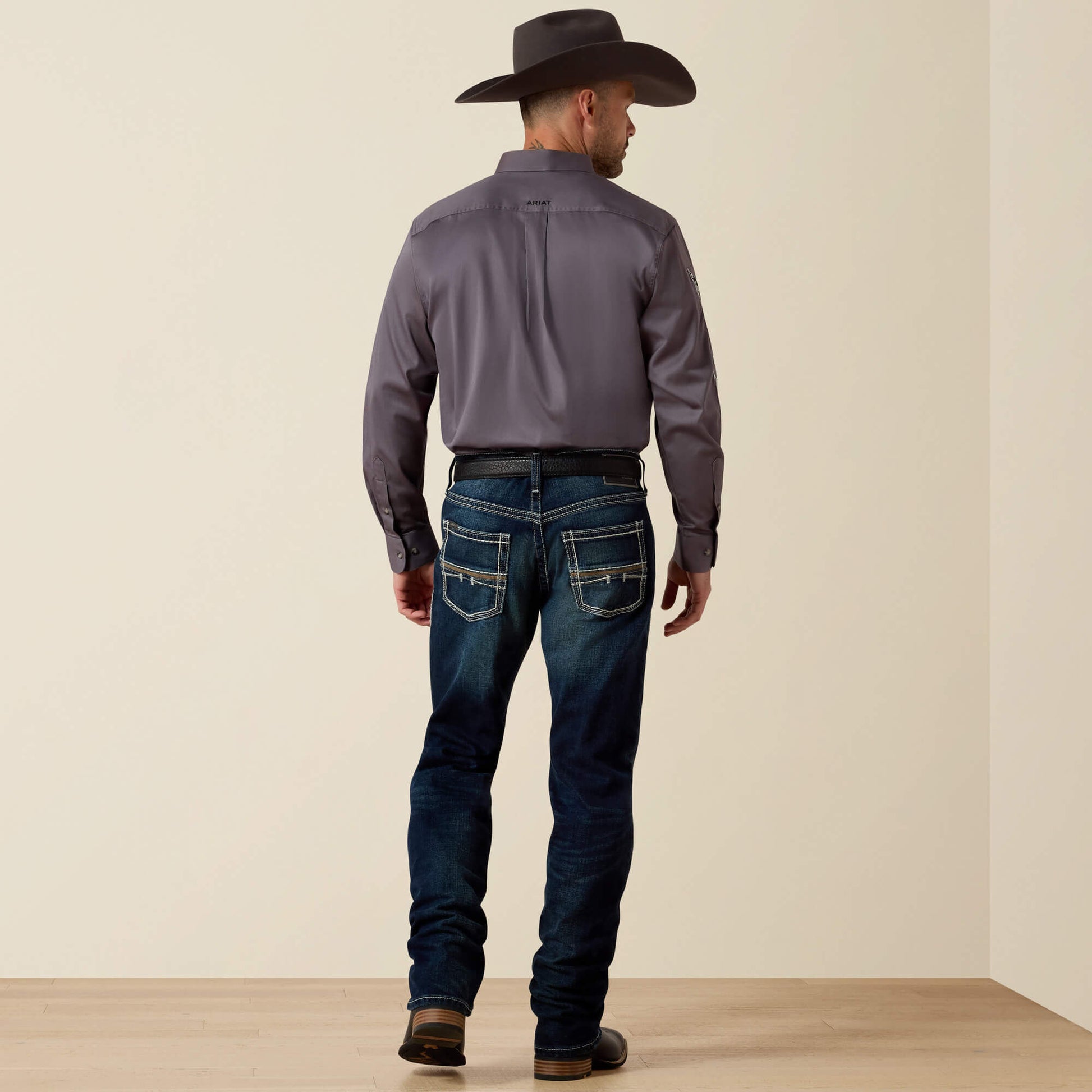 Ariat M5 Slim Stretch Coltrane Stackable Straight Leg Jean On Sale