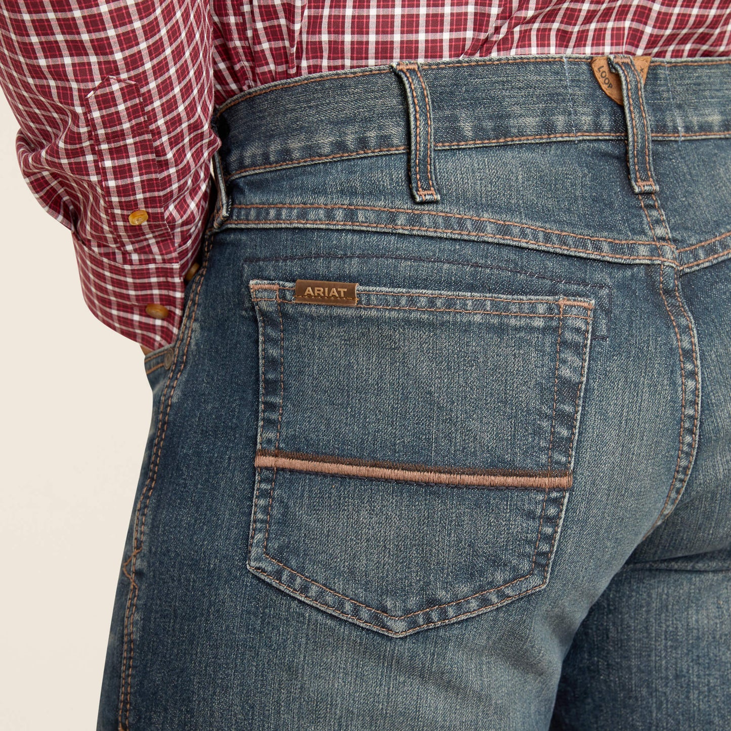 Ariat M2 Traditional Relaxed Stretch Pro Series Ray Boot Cut Jean For Sale