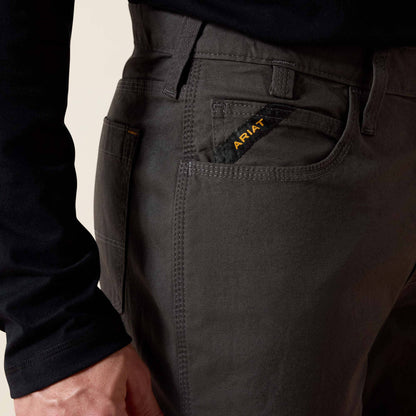 Ariat Rebar M4 Low Rise DuraStretch Made Tough Stackable Straight Leg Pant For Sale