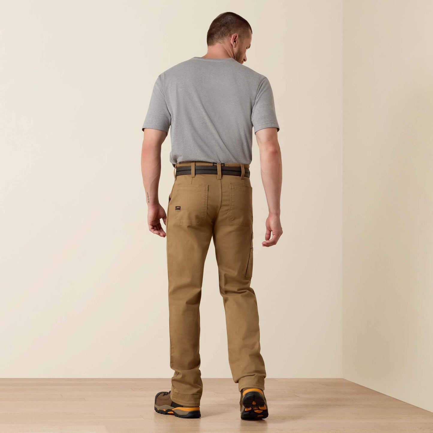 Ariat Rebar M4 Relaxed DuraStretch Washed Twill Dungaree Boot Cut Pant Sale