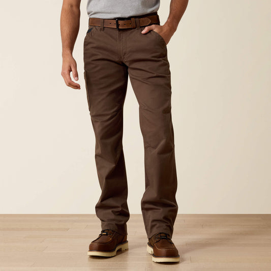 Ariat Rebar M5 Straight DuraStretch Washed Twill Dungaree Straight Leg Pant On Sale