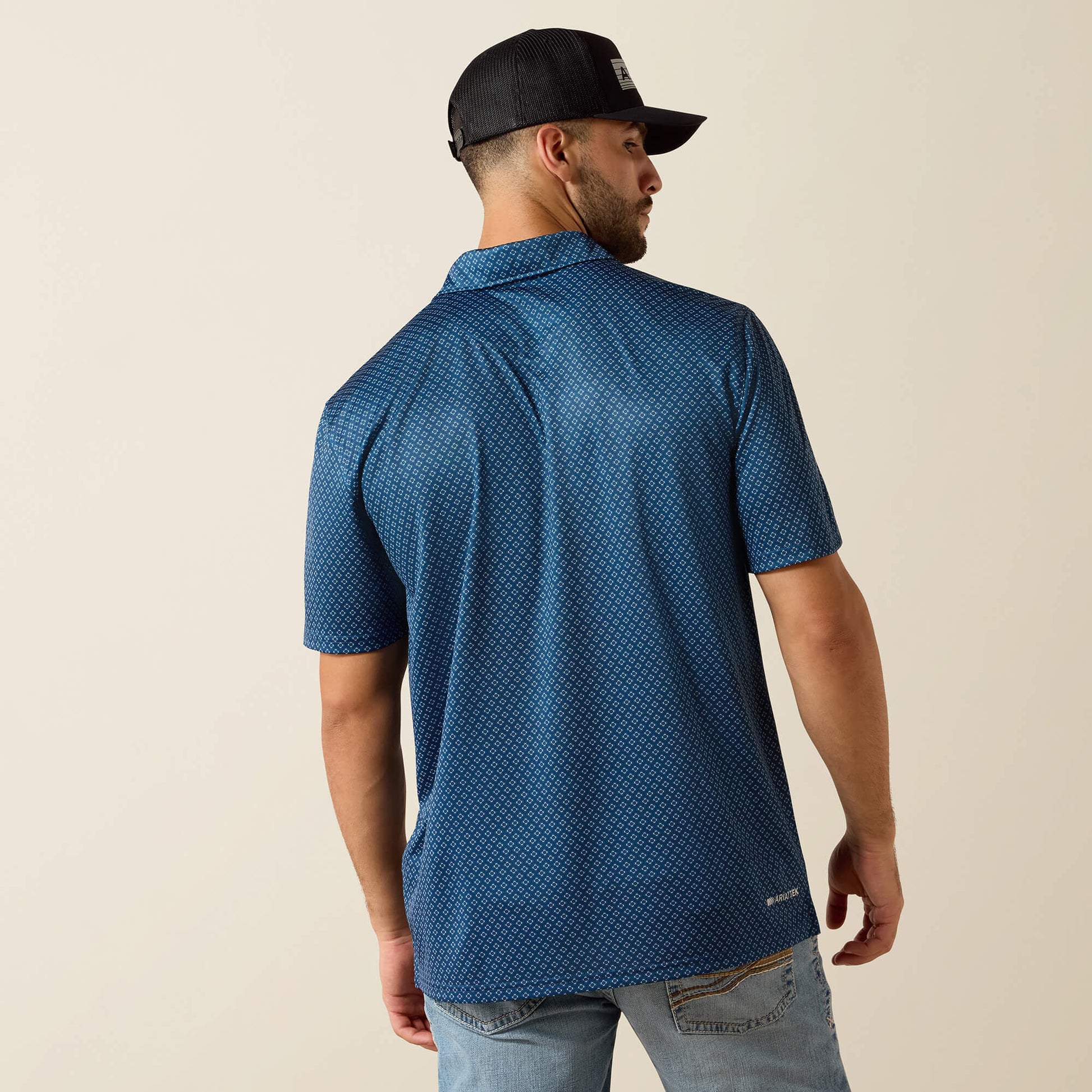 Ariat All Over Print Classic Fit Polo Discount