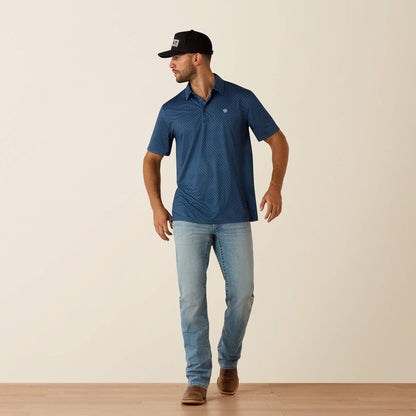 Ariat All Over Print Classic Fit Polo Discount