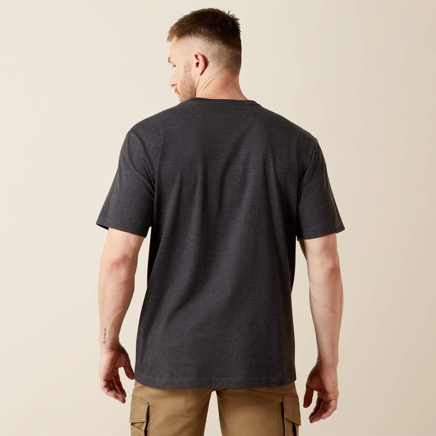Ariat Rebar Cotton Strong Standard Pocket T-Shirt For Sale