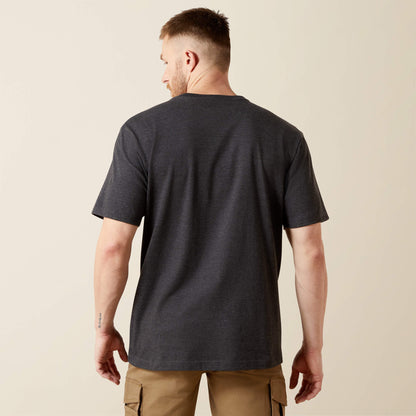 Ariat Rebar Cotton Strong Standard Pocket T-Shirt For Sale