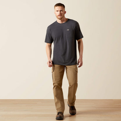 Ariat Rebar Cotton Strong Standard Pocket T-Shirt For Sale