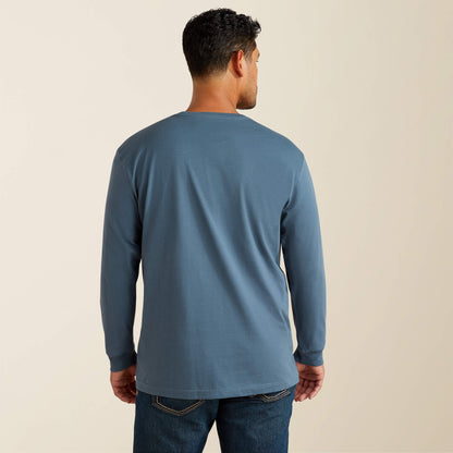Ariat Rebar Cotton Strong Standard Logo Pocket T-Shirt Outlet