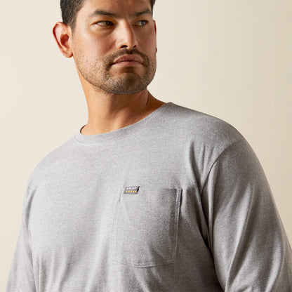 Ariat Rebar Cotton Strong Standard Pocket T-Shirt Sale