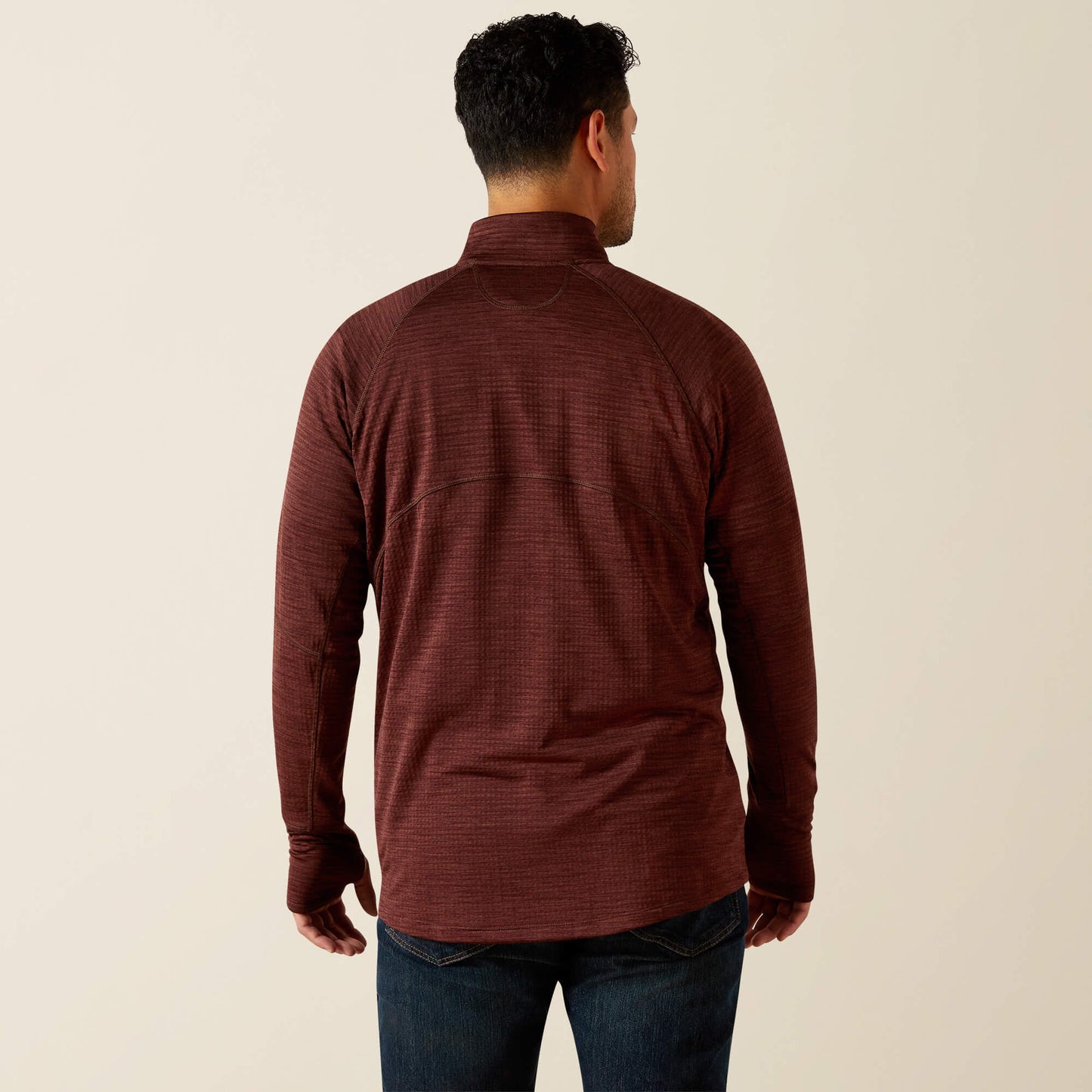 Ariat Rebar Gridwork Baselayer 1/4 Zip T-Shirt Online