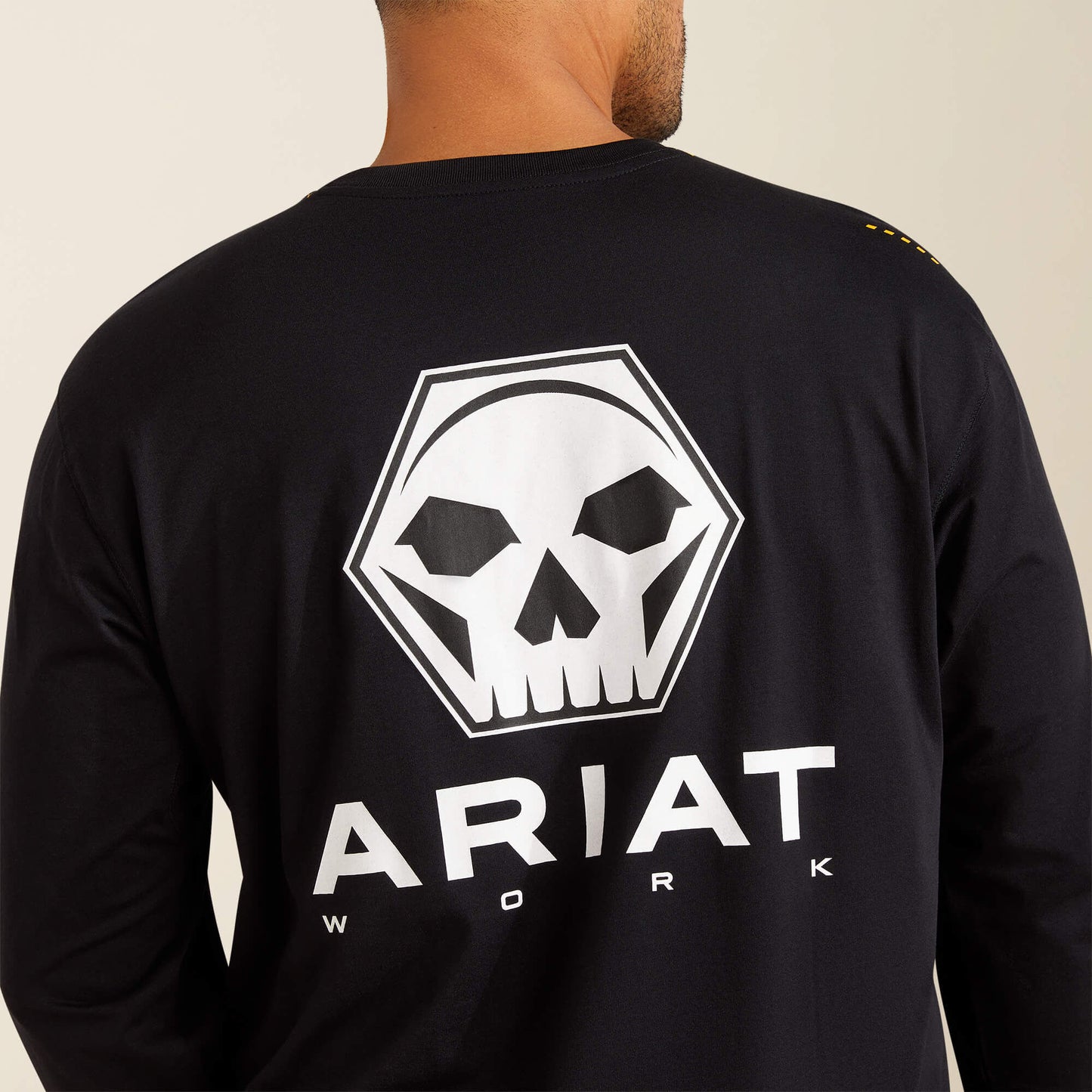 Ariat Rebar Workman Bolt Skull T-Shirt For Sale
