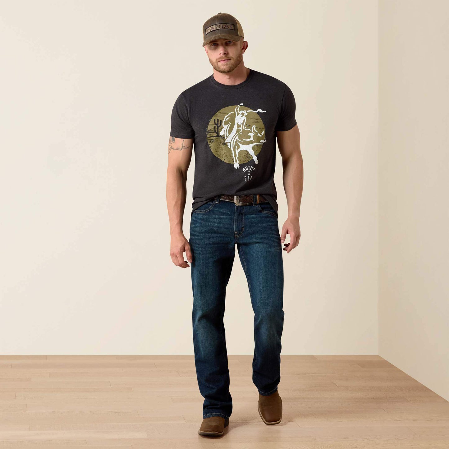 Ariat No Guts No Glory PBR T-Shirt For Sale