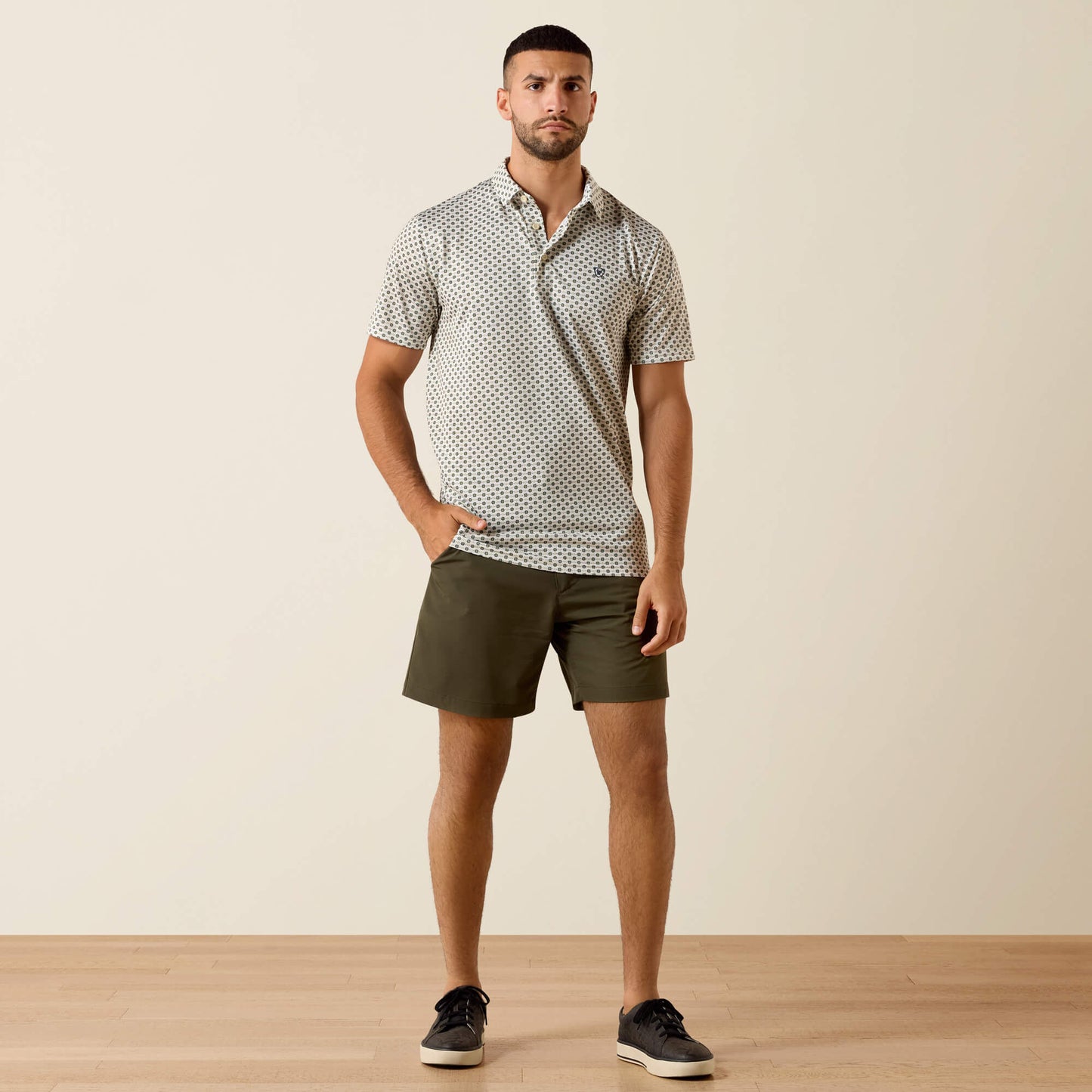 Ariat All Over Print Classic Fit Polo Sale