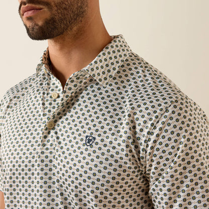 Ariat All Over Print Classic Fit Polo Sale
