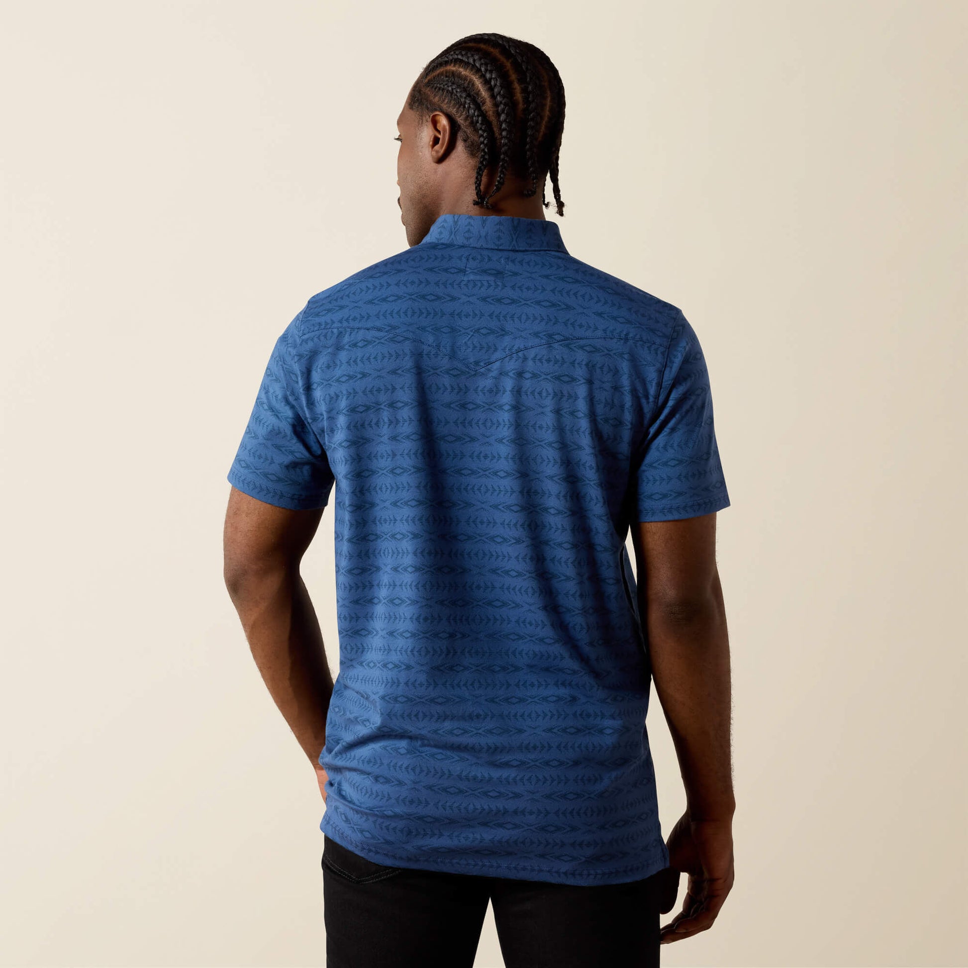 Ariat Retro Western Snap Polo On Sale