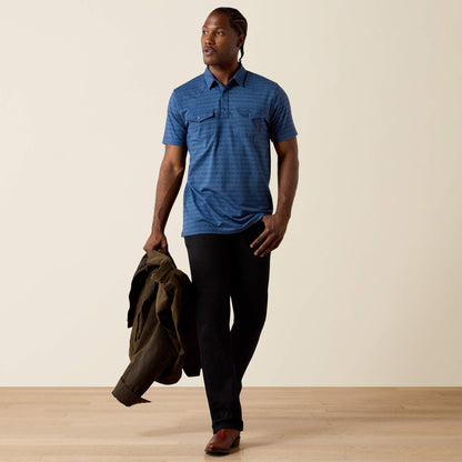 Ariat Retro Western Snap Polo On Sale