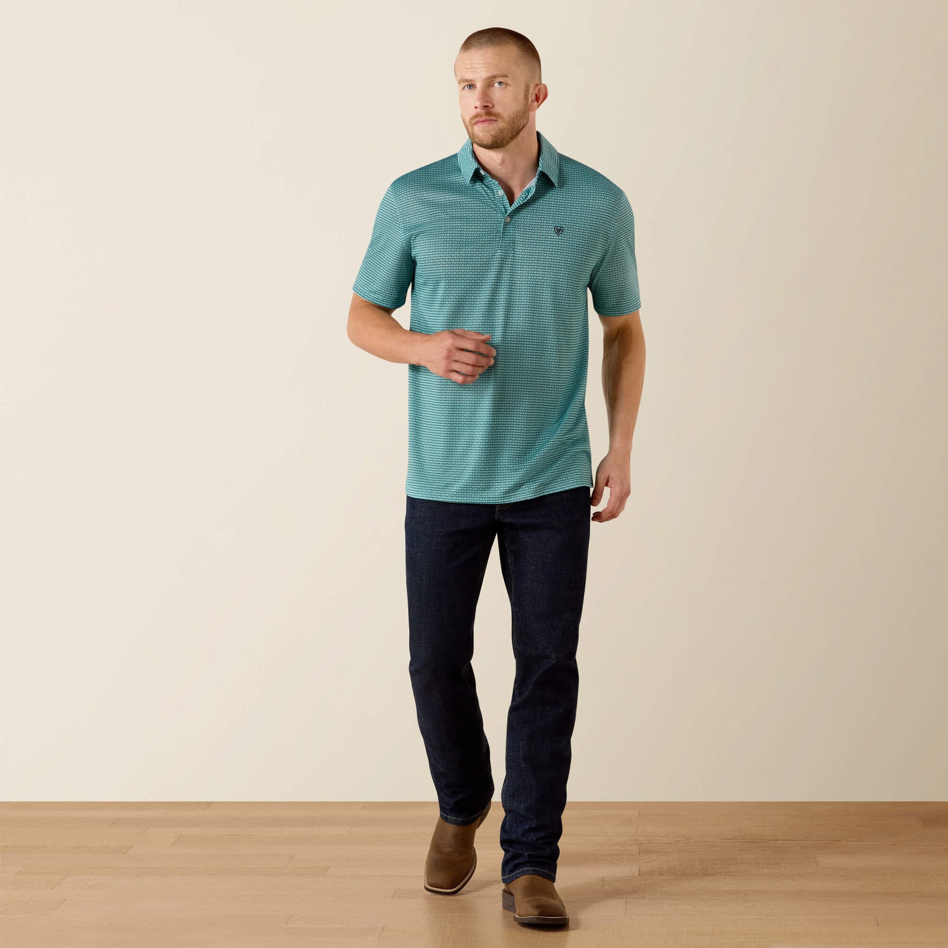 Ariat All Over Print Classic Fit Polo Sale