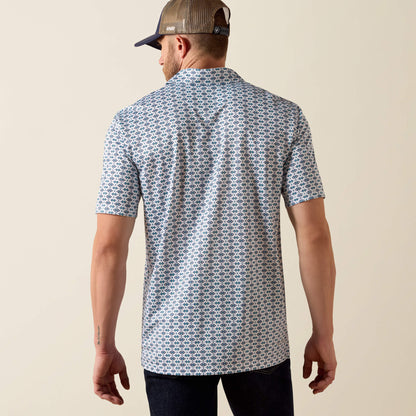 Ariat All Over Print Classic Fit Polo Discount