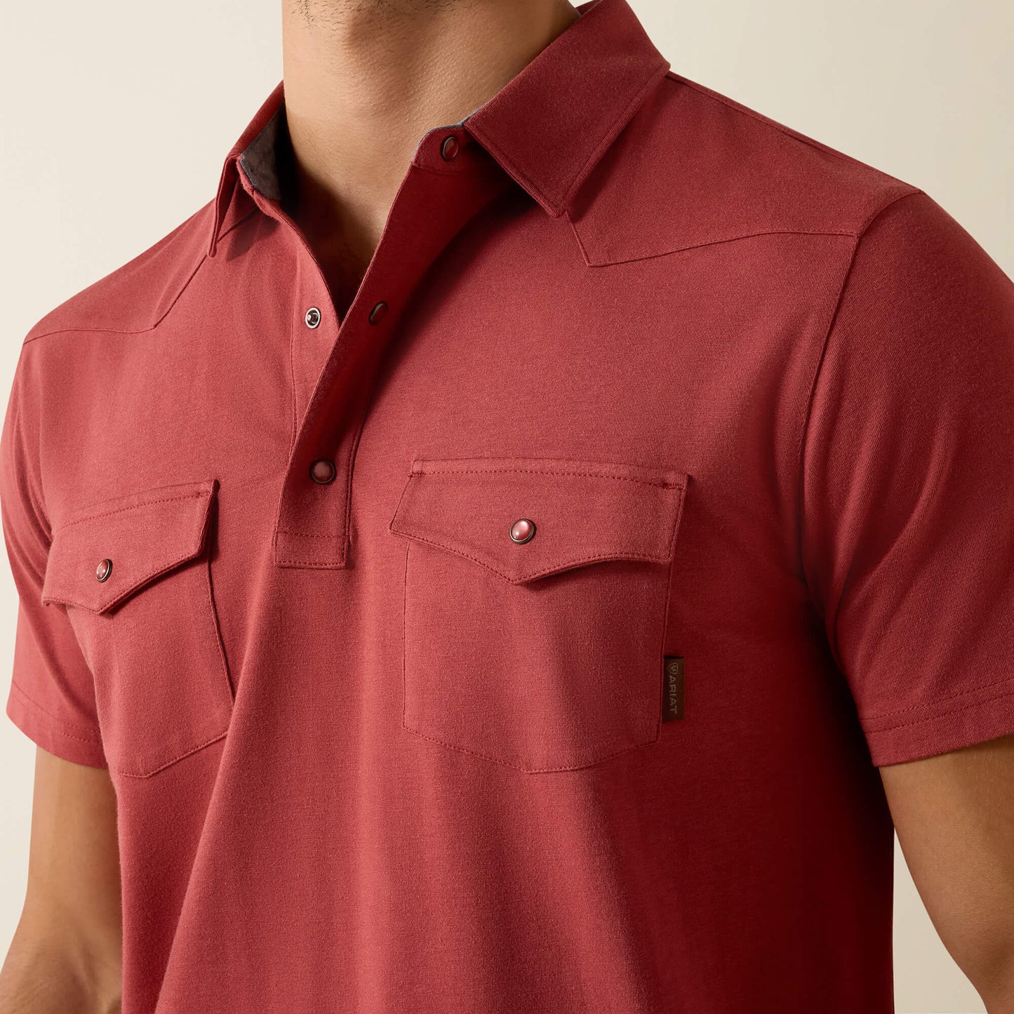 Ariat Retro Western Snap Polo On Sale