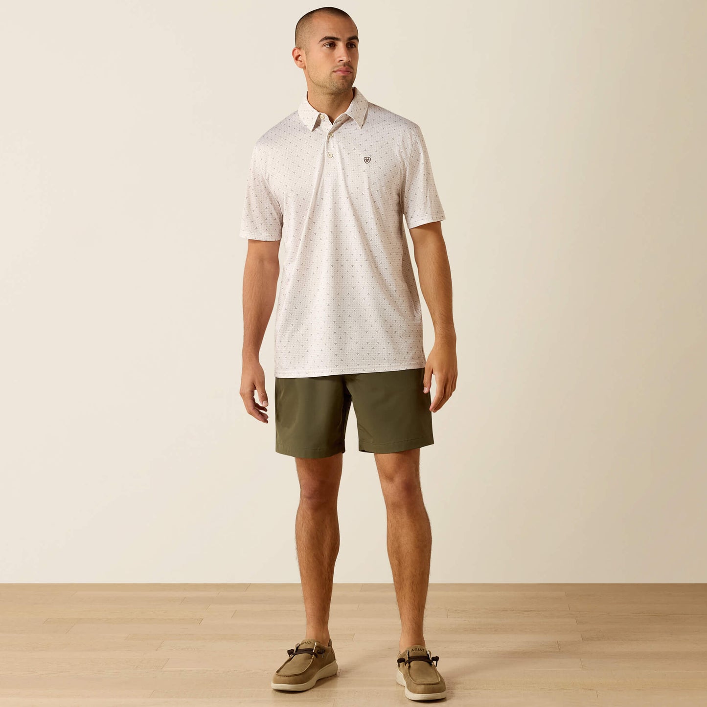 Ariat All Over Print Classic Fit Polo Sale