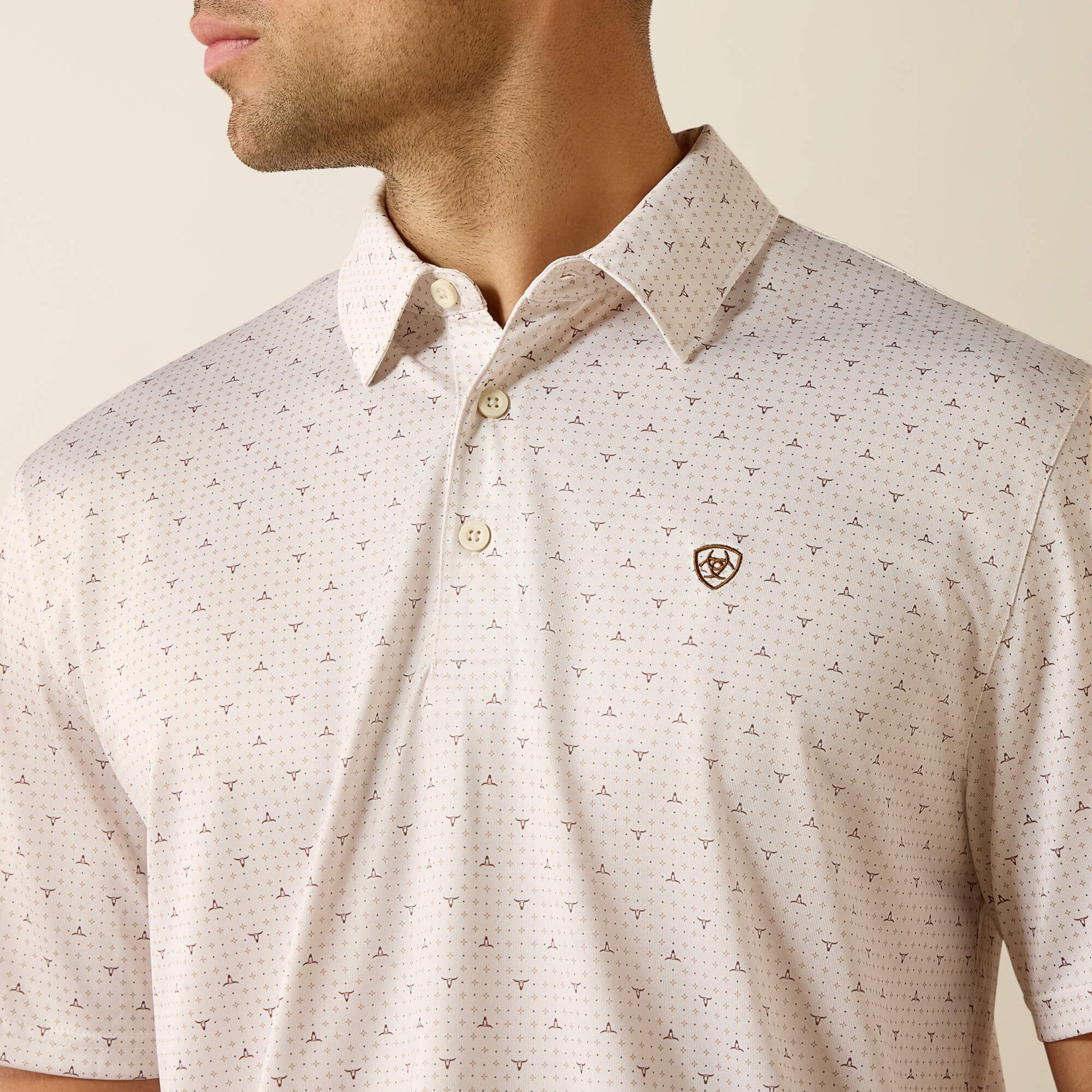 Ariat All Over Print Classic Fit Polo Sale
