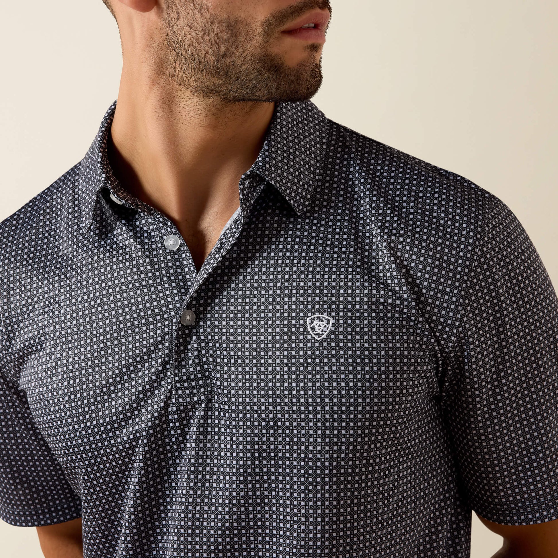 Ariat All Over Print Classic Fit Polo For Sale
