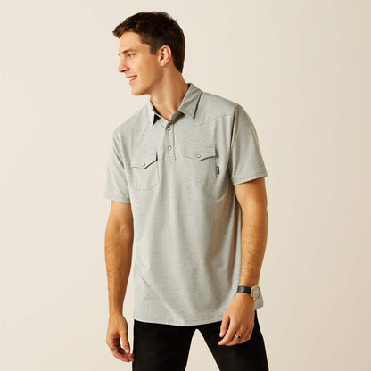 Ariat Retro Western Snap Polo For Sale