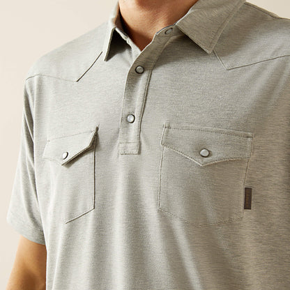 Ariat Retro Western Snap Polo For Sale