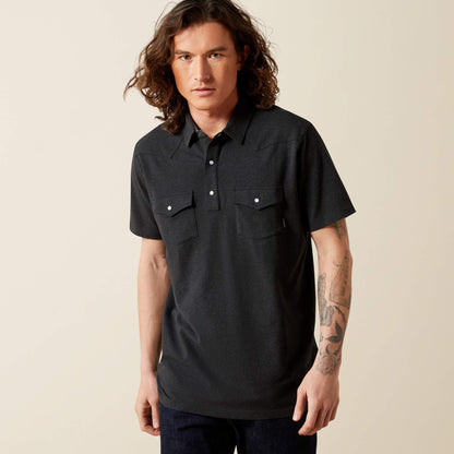 Ariat Retro Western Snap Polo Online